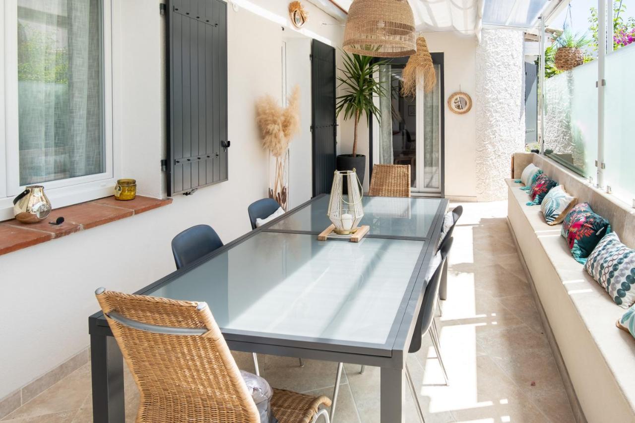 L'Oursinade - Jolie Maison Avec Jacuzzi Et Jardin บ็องโดล ภายนอก รูปภาพ